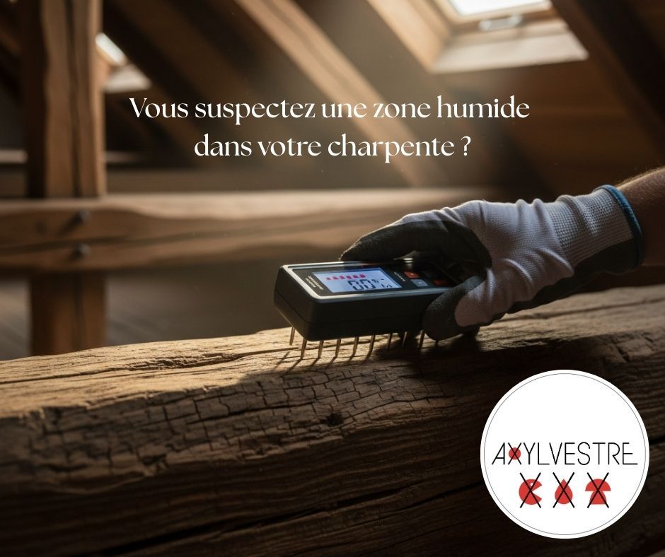 Axylvestre Traitement Xylophages zone humide charpente