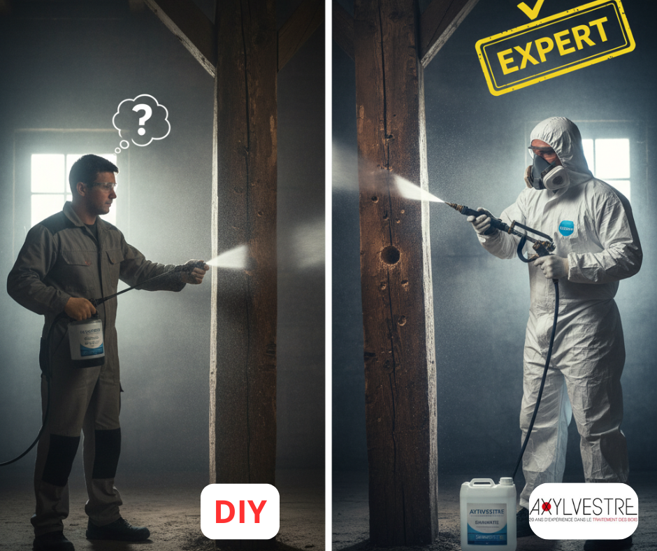 Traitement du bois  Faut il choisir le DIY ou faire appel à un professionnel  AXYLVESTRE Lorient